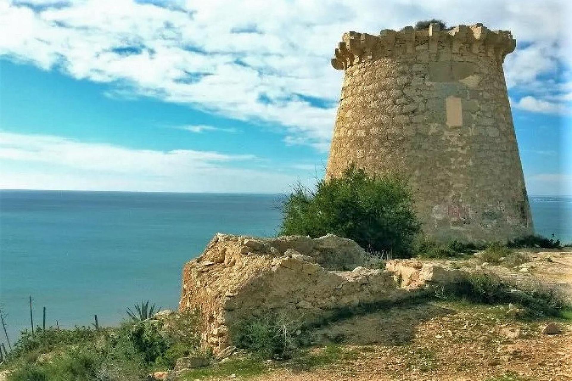 Mediterraneamente soleado Santa Pola Esterno foto